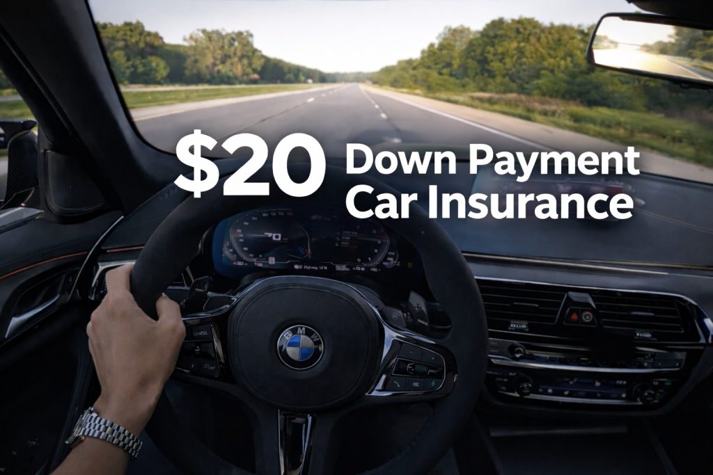 $20 Down Payment Car Insurance